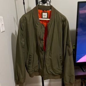 GAP mens bomber jacket
